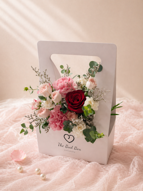 Stacy - Red Rose with Carnation (MTBB03)